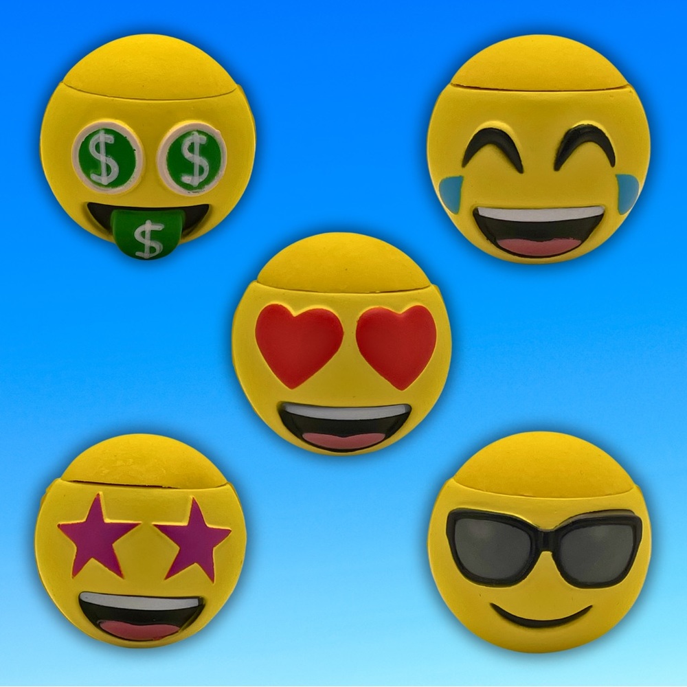 Pencil Toppiez! All Premium Emoji Multipurpose Pencil Toppers (pack of 5)